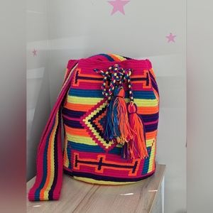 New Collection/ Wayuu Bag / Colorful/ Size L